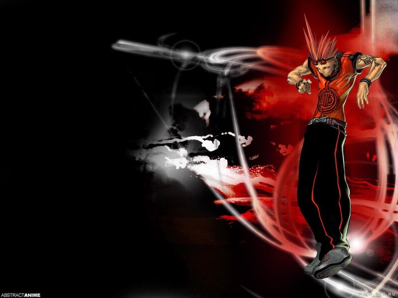 anime character with red hair