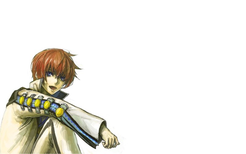 anime character with red hair