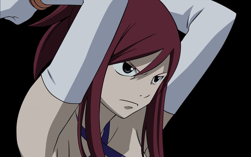 anime character with red hair