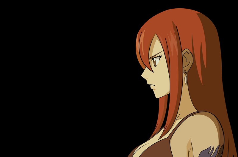 anime character with red hair