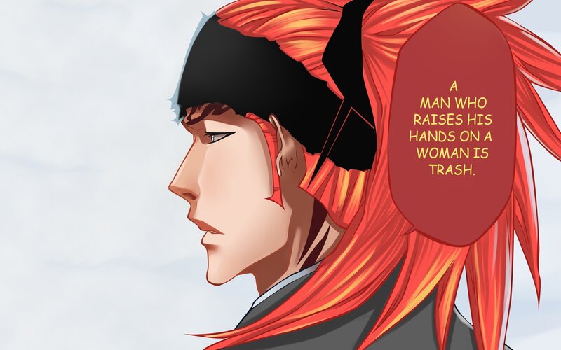 anime character with red hair