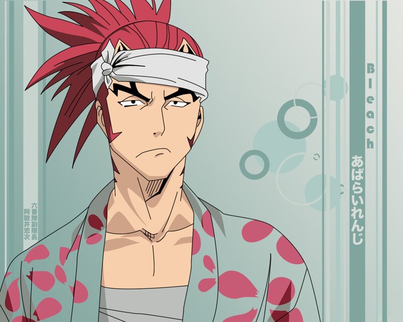 Anime character with red hair