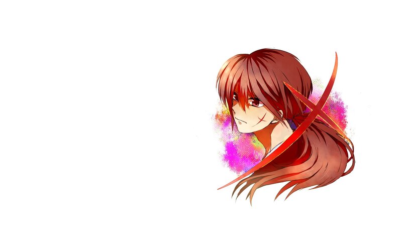 anime character with red hair