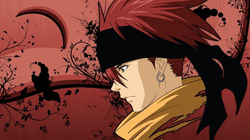 anime character with red hair