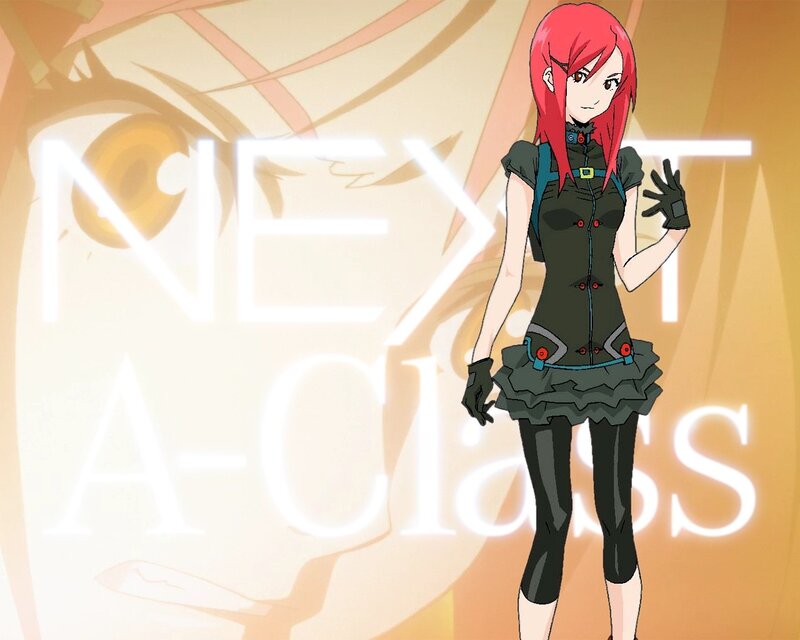 anime character with red hair