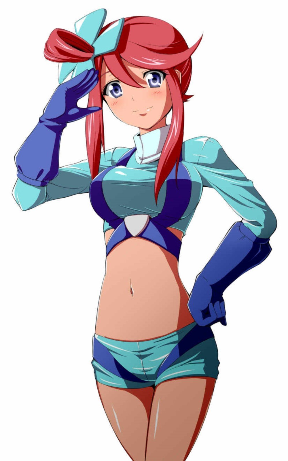 anime character with red hair
