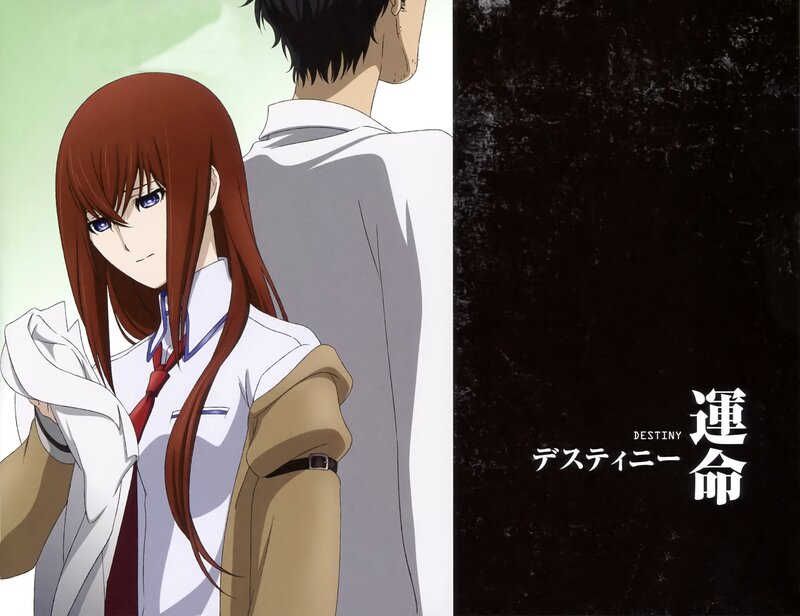 Anime character with red hair