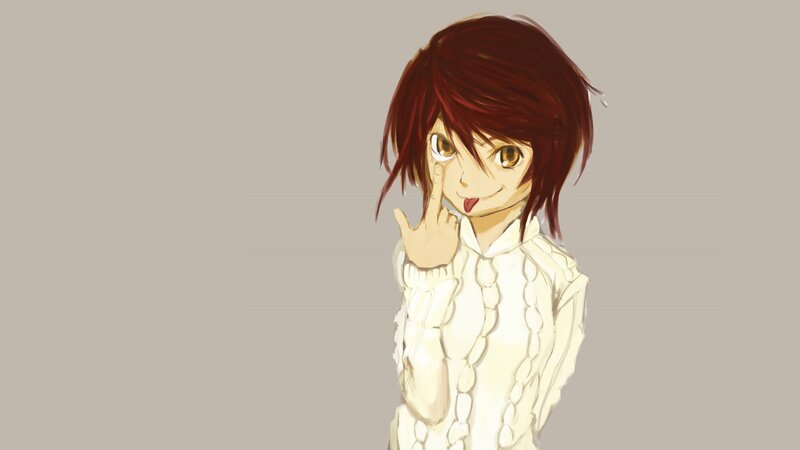 anime character with red hair