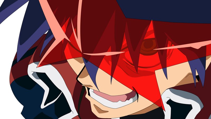 anime character with red hair