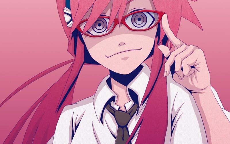 anime character with red hair