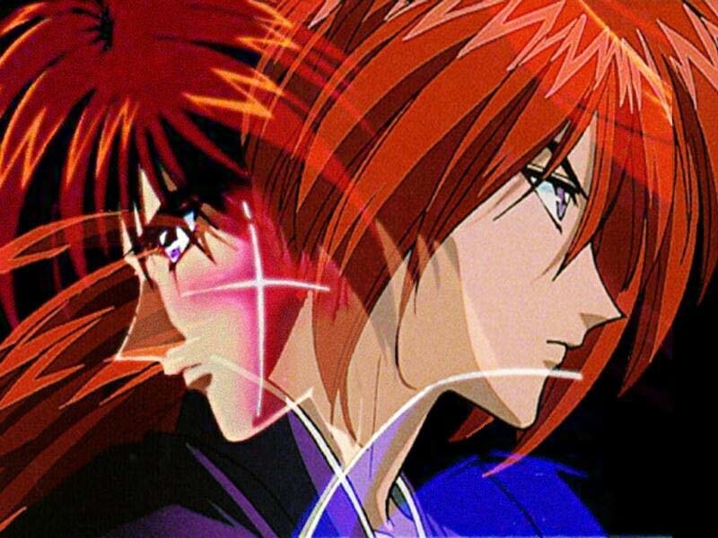 anime character with red hair