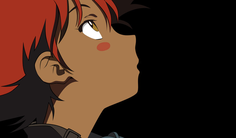 anime character with red hair