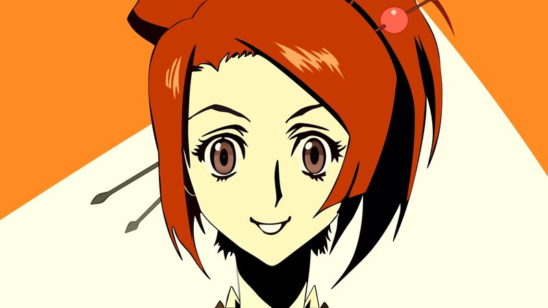 anime character with red hair