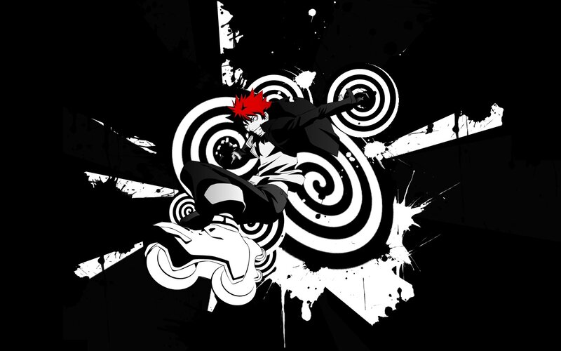 anime character with red hair