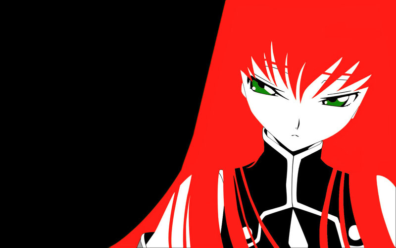anime character with red hair