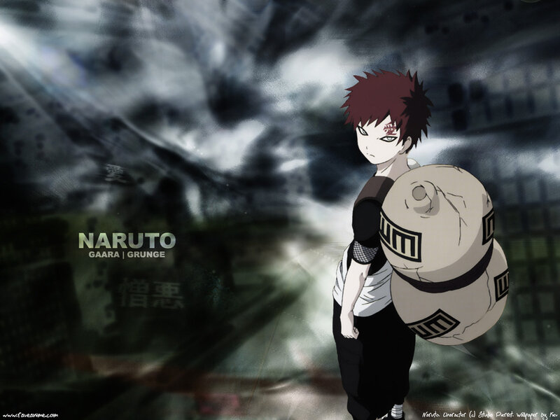 Anime Character with Red Hair — Black, Dramatic, Backpack, Clouds