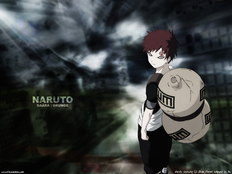 Anime Character with Red Hair — Black, Dramatic, Backpack