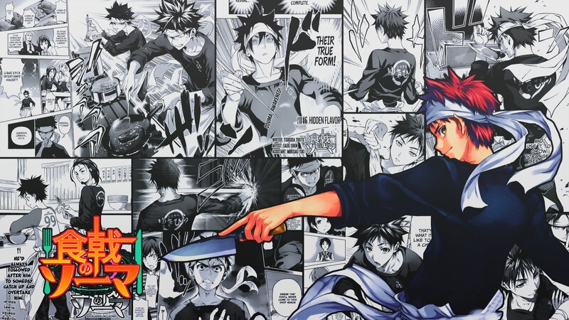 Anime Character with Red Hair — Black, Dramatic, Manga, Manga Panels