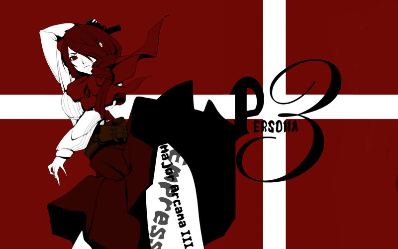 Anime Character with Red Hair — Dramatic, Manga, Flag
