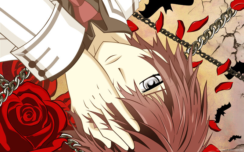 Anime Character with Red Hair — Dramatic, Manga, Rose