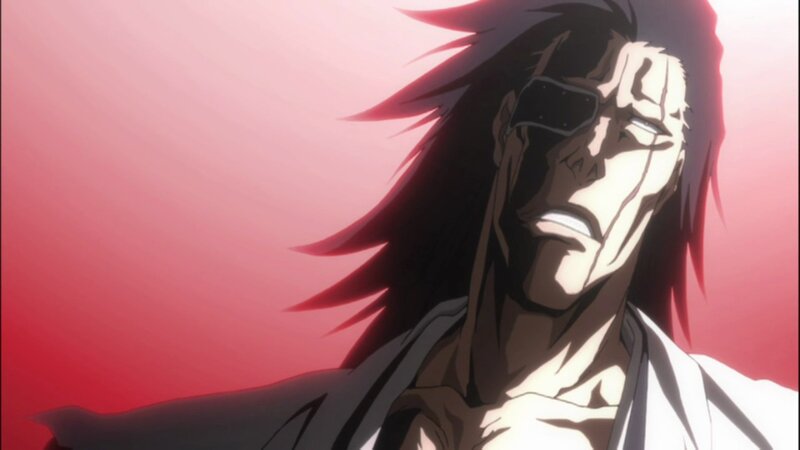 Anime Character with Red Hair — Dramatic, Sunglasses