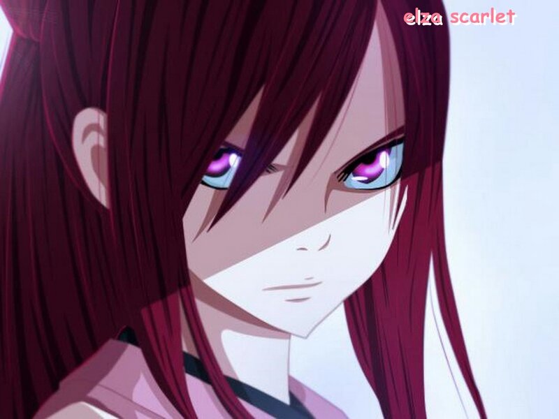 Anime Character with Red Hair — Serious, Red Hair