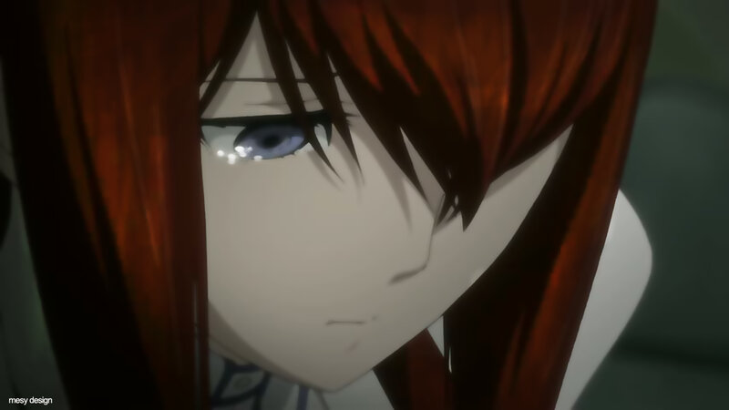 Anime Character with Red Hair — Serious