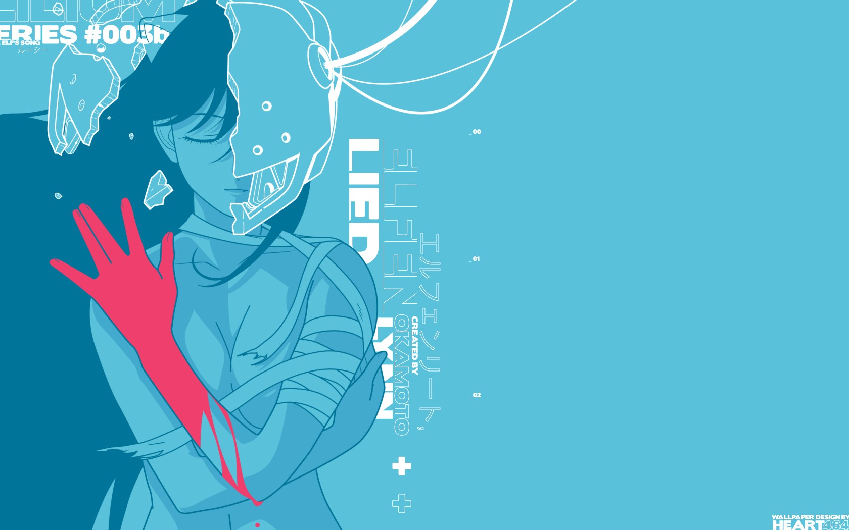 anime character with red hand