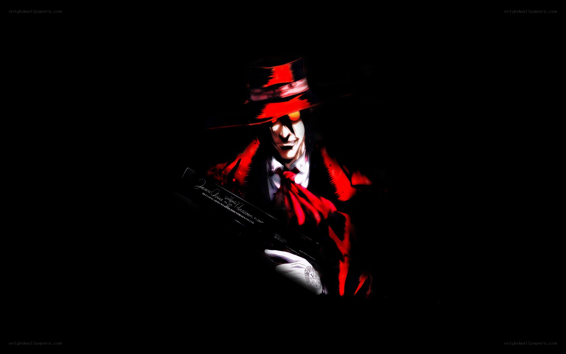 anime character with red hat