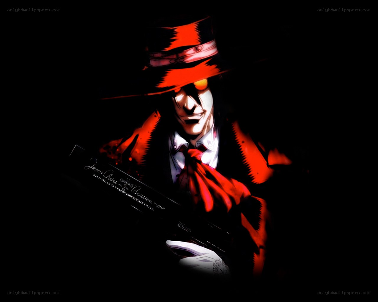 anime character with red hat