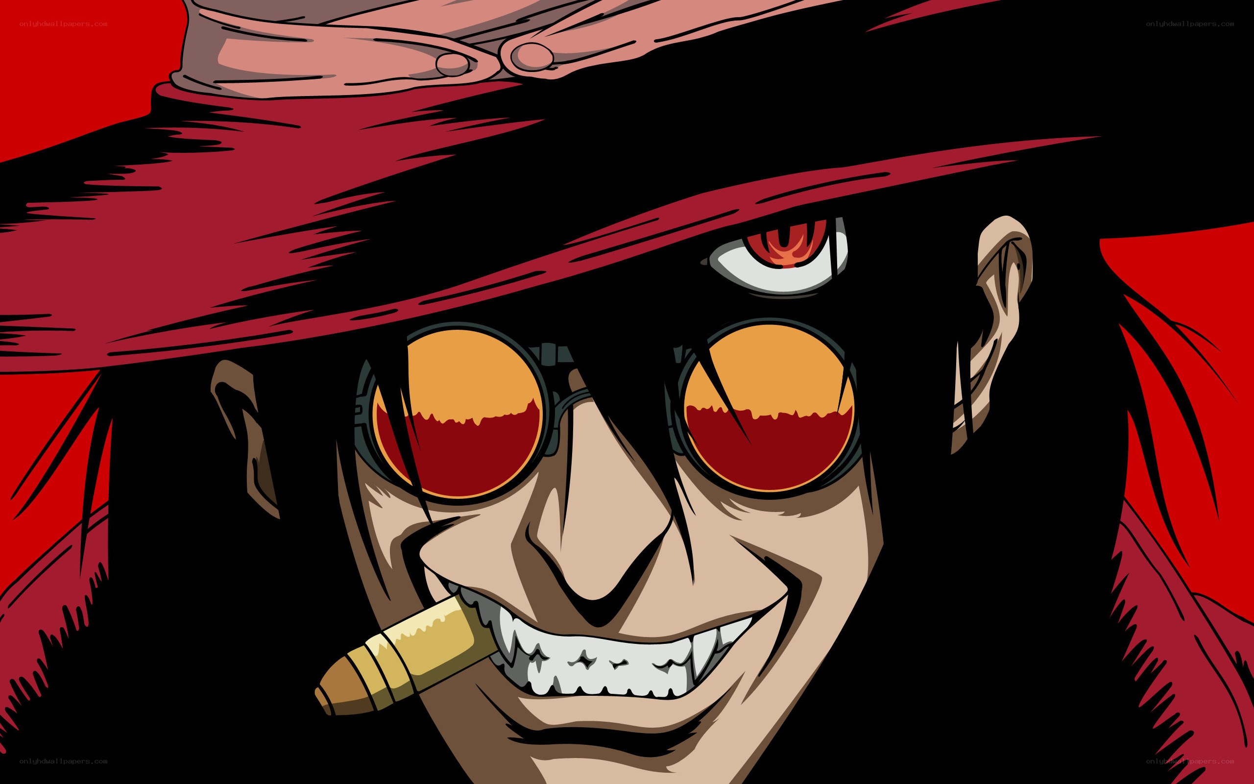 anime character with red hat