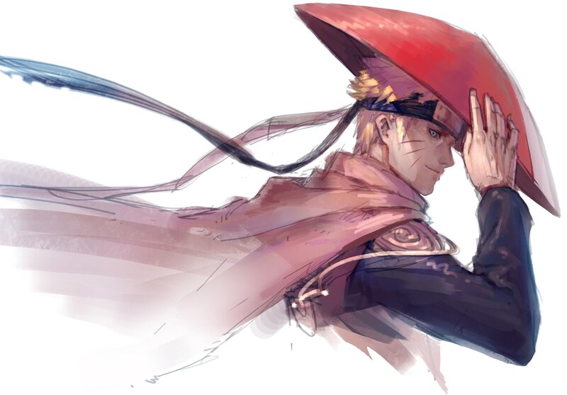 Anime Character with Red Hat — Dynamic