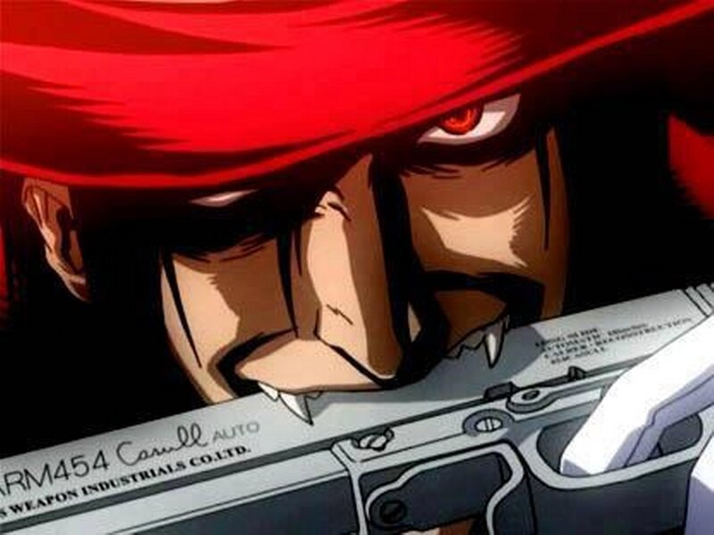 Anime Character with Red Hat — Intense