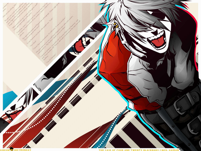 Anime character with red jacket
