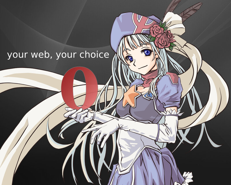 anime character with red O