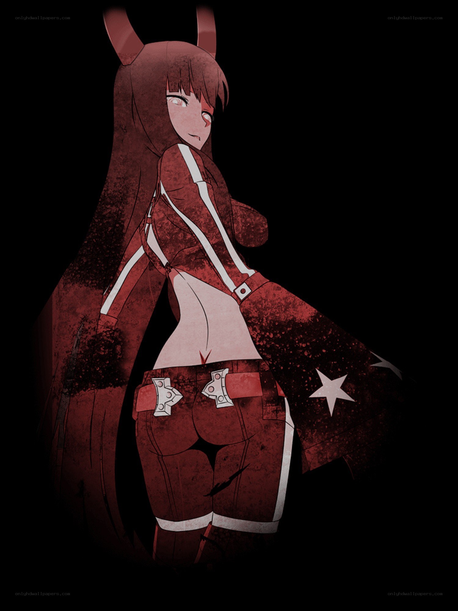 anime character with red outfit