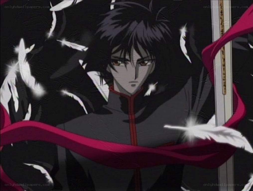 anime character with red ribbon