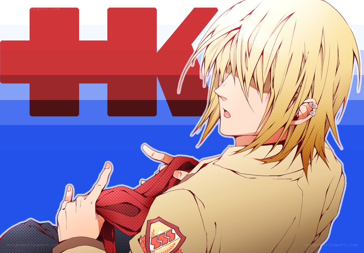 anime character with red scarf
