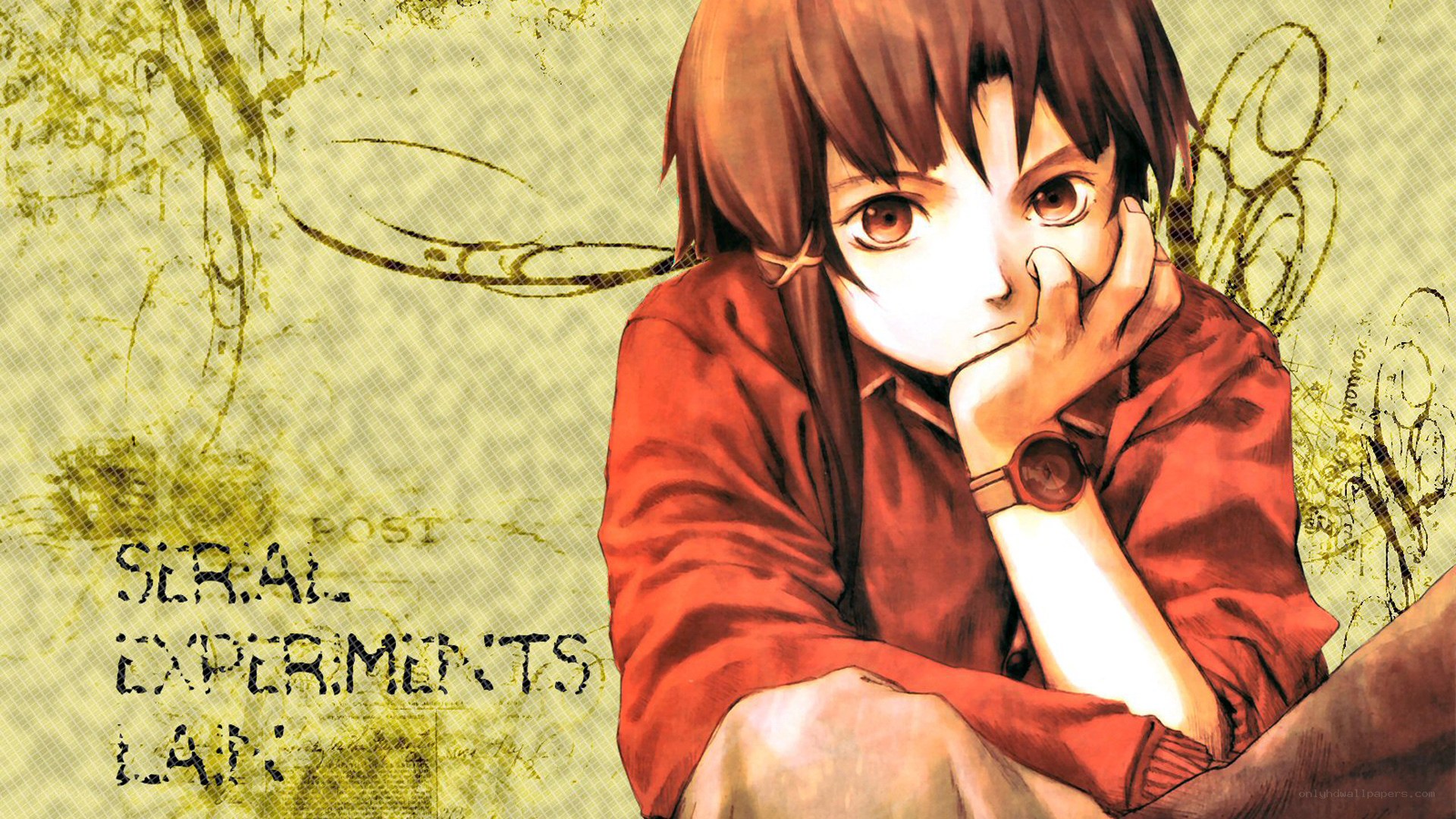 anime character with red shirt