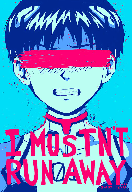 Anime Character with Red Stripe