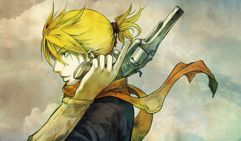 anime character with revolver