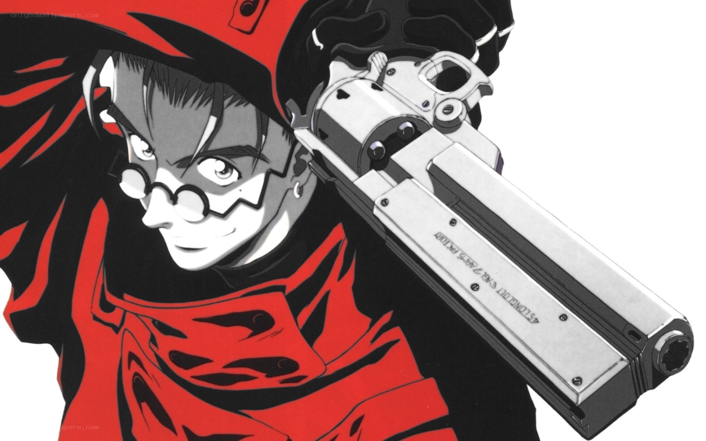 anime character with revolver