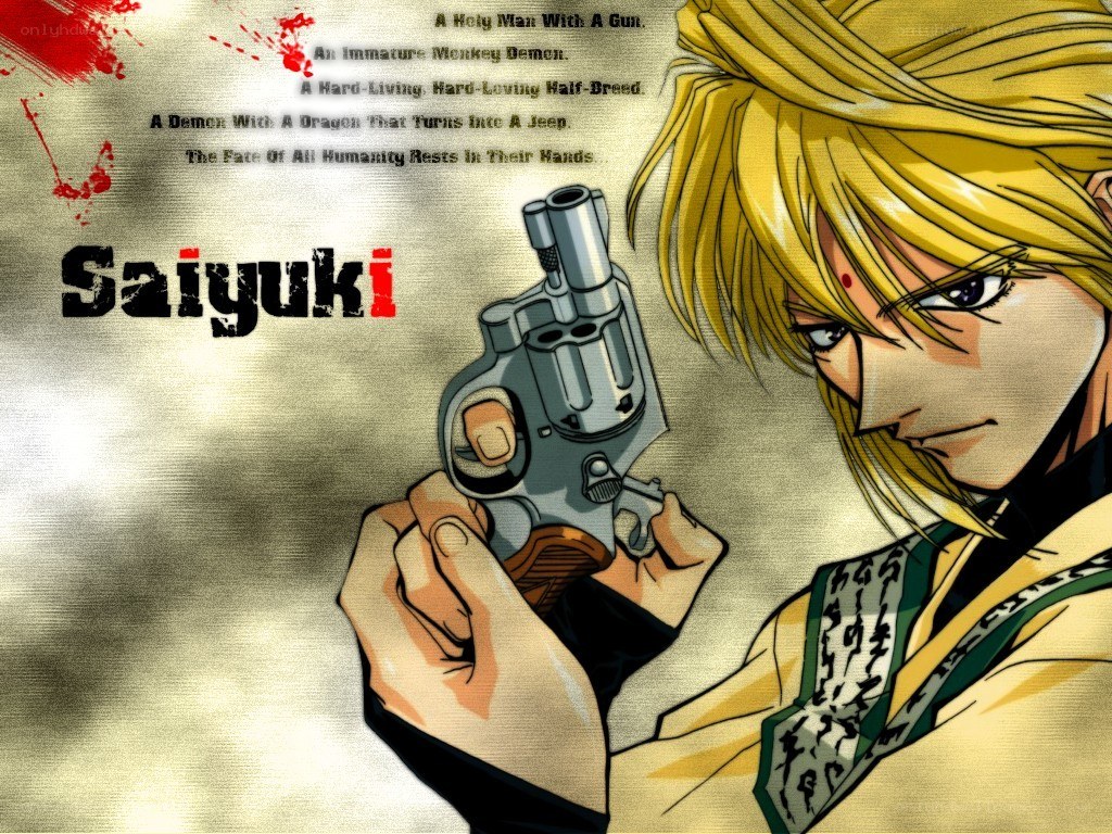 Anime character with revolver