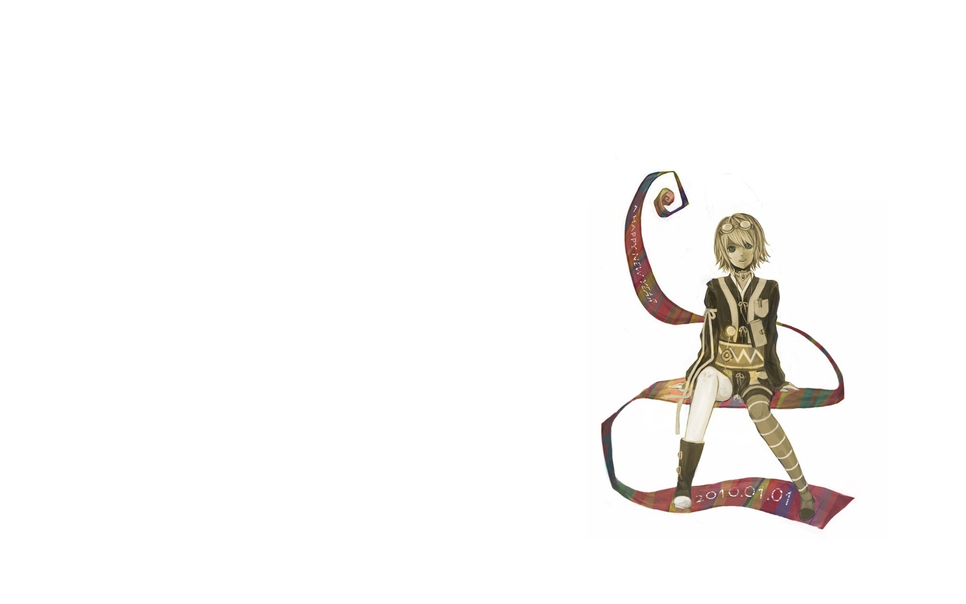 anime character with ribbon