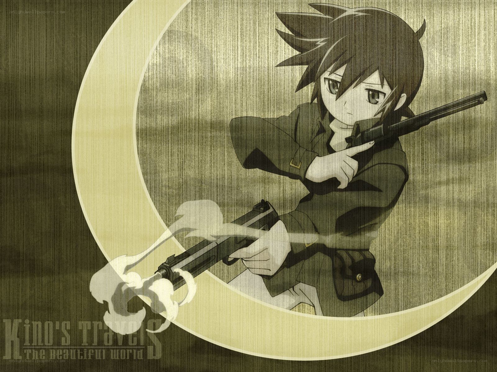 Anime character with rifle