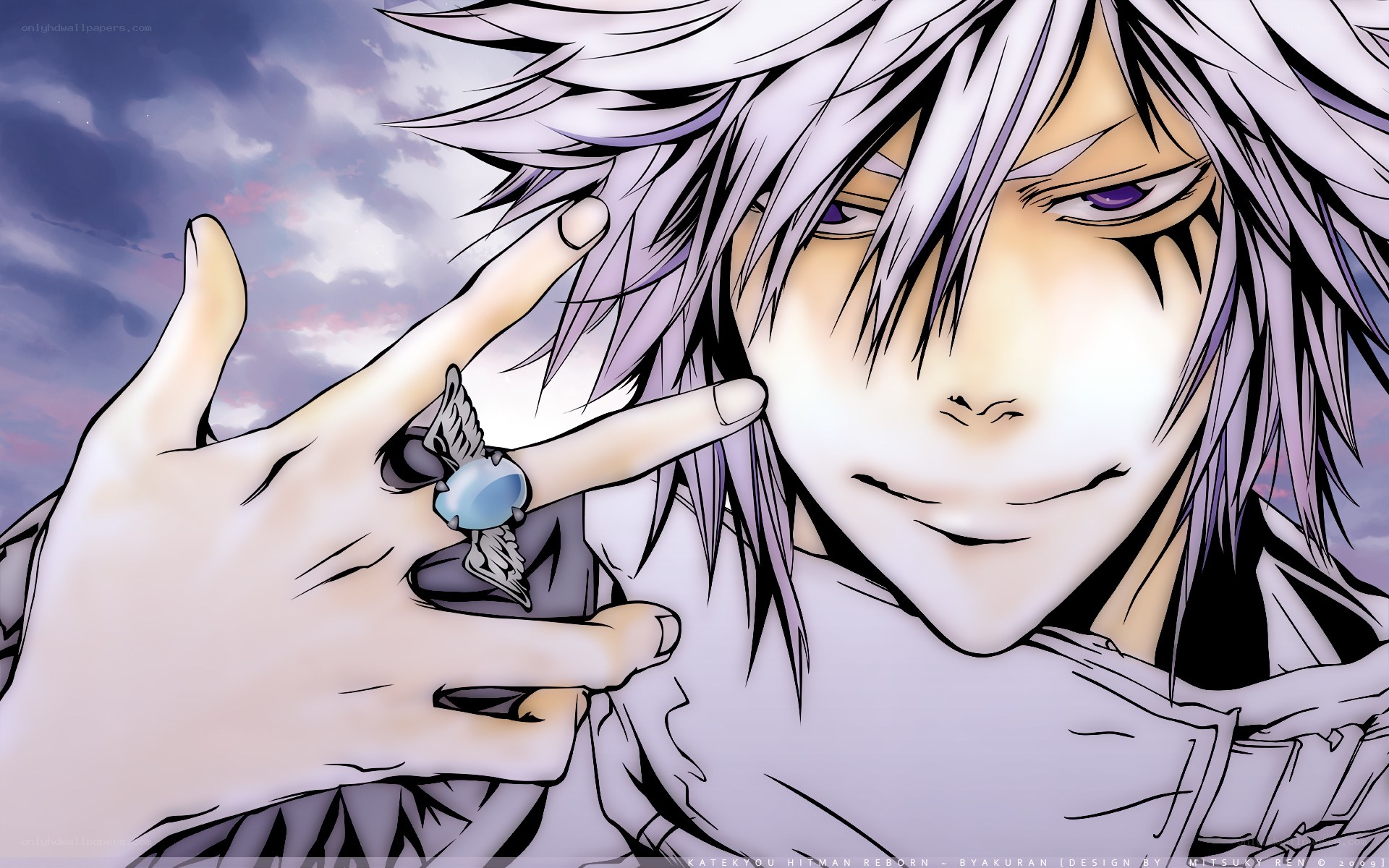 anime character with ring