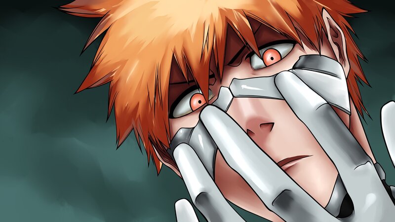 anime character with robotic hand