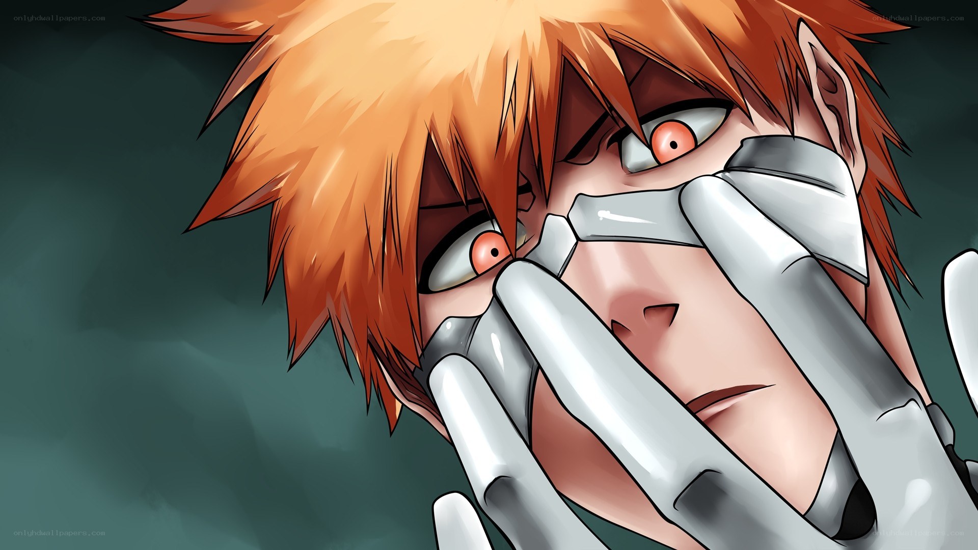 anime character with robotic hand