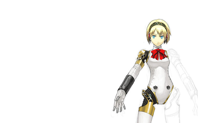 anime character with robotic limbs