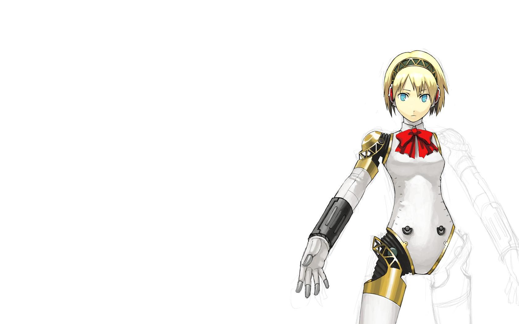 anime character with robotic limbs